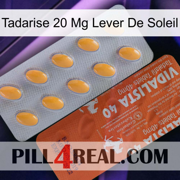 Tadarise 20 Mg Sunrise 43